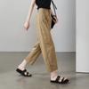 Summer thin casual harem pants for women 2025 fashionable loose and versatile slimming balloon pants