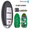 Great 4A Chip 433MHz KR5TXN1 S180144500/502/503/801 With LED Car Remote Key For Nissan Rogue Kicks S Sport Altima Sylphy Versa