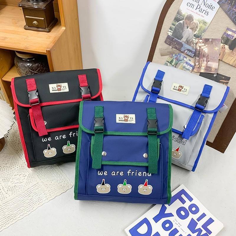 Delightful Backpack Kids With Cute Animal Design And Breathable Nylon For Preschool And Daily Use