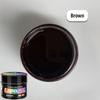30ml Pintura para Cuero de Coche Crema para Zapatos Coloreado para Bolso Sofá Asiento de Coche Arañazo Tinte para Cuero Marrón Reparación Restauración Pintura de Cambio de Color