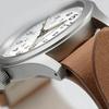 Hamilton H69439511 Khaki Field Mechanical 38mm White Dial Brown Leather Strap Men's Watch