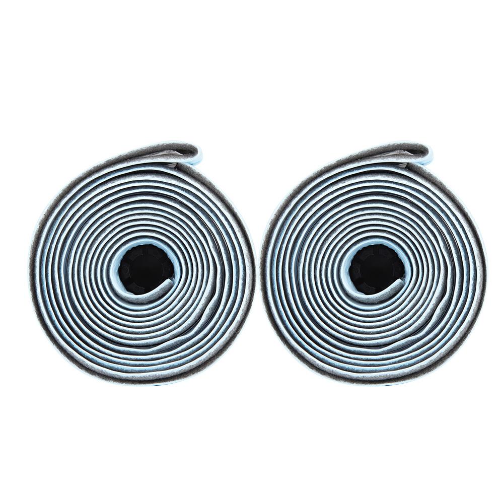 Wet PU Cycling Handlebar Bar Tape Lightweight Road Bike Handle Wrap Black