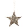 Hill Interiors The Noel Collection Wicker Star Christmas Decoration