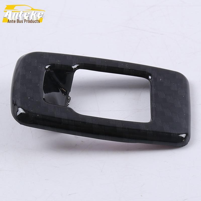 17 5 Series Tailgate Button Bright Ring Decorative Sticker for Trunk Switch Adjustment