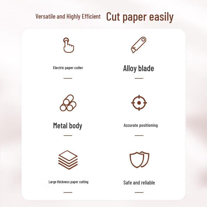 GEPAD QZ-ZY400 Electric CNC Paper Cutter CN plug (adapter included)