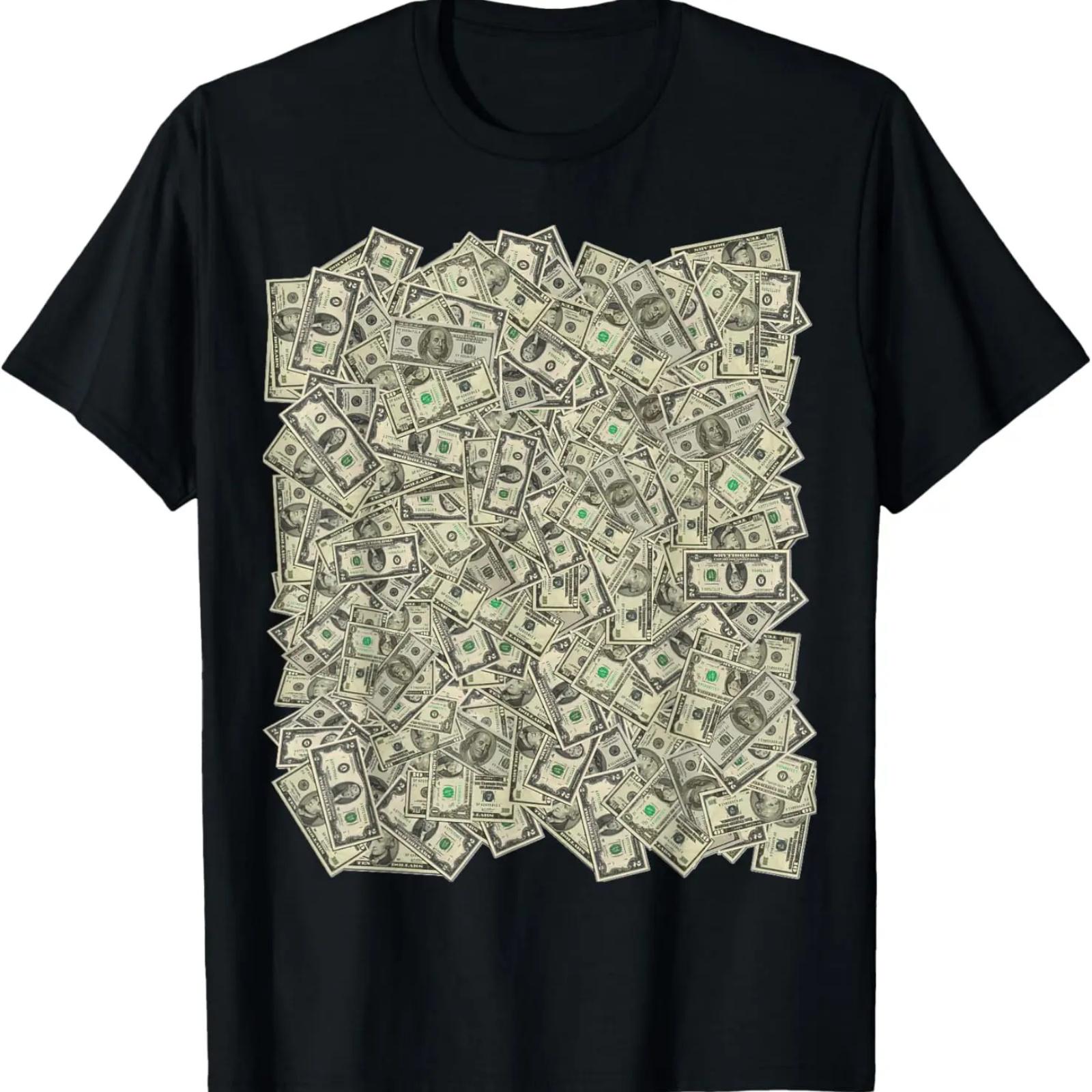 

All Dollar Bills in One T-Shirt XXXXXL чёрный