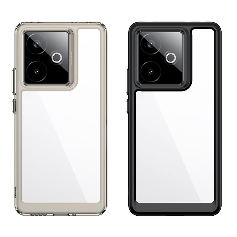 For Realme GT7 Clear Case Realme GT 7 7T Cover Coque Funda Hard Translucent Soft Edge Shockproof Phone Bumper Realme GT 7