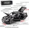 1:18 RS7 Sportback Four Door Coupe Remote Control Alloy Diecast Model Car Hobby Collecting Decorative Gifts Boyfriend Box