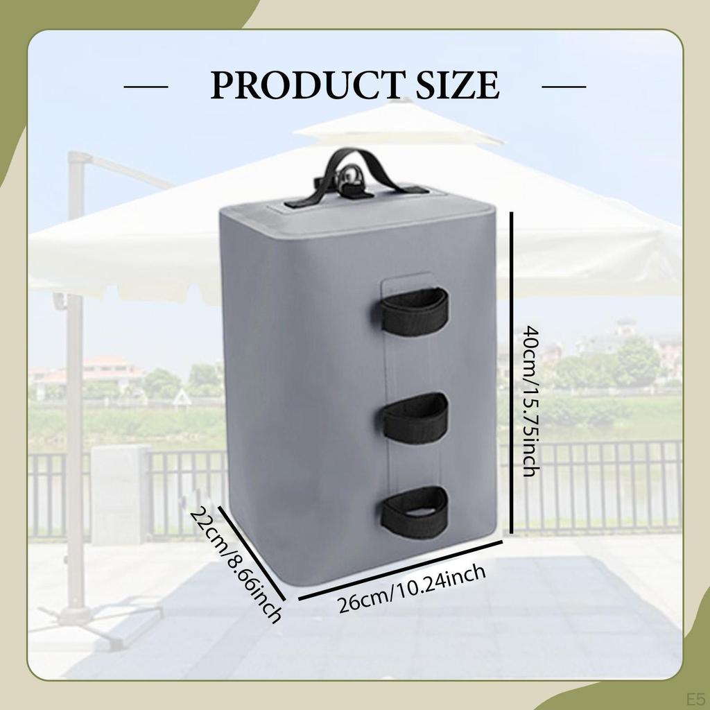 25L Sandbag, Outdoor Sun Shelter, Tent Weight, Water Bag, Leg Weights, Party, Outdoor, Courtyard,