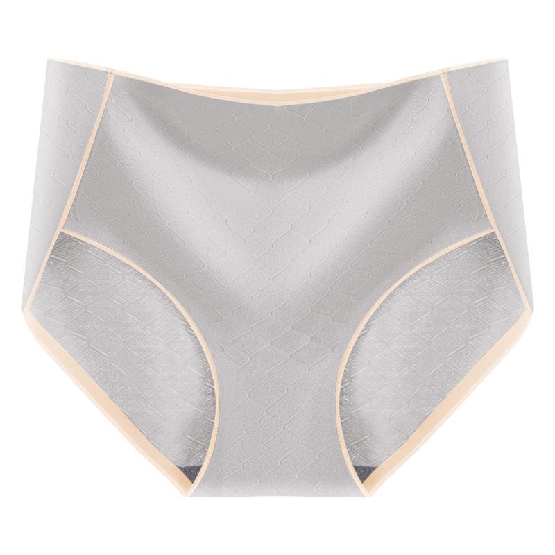 4 Teile/satz Süße Mädchen Einfarbig Slips Bequeme Atmungsaktive Baumwolle Nahtlose Hohe Taille Höschen Große Größe Casual Unterhosen