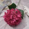 Real Touch Artificial Hydrangea Flower 27.5" Full Fake Hydrangea Flower Lifelike Faux Silk Hydrangeas for DIY Wedding Bouquet Spring Indoor