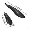 Front and Rear Mud Flaps Mudguards against Splashing Water Dirts Repair Practical Set Bike s