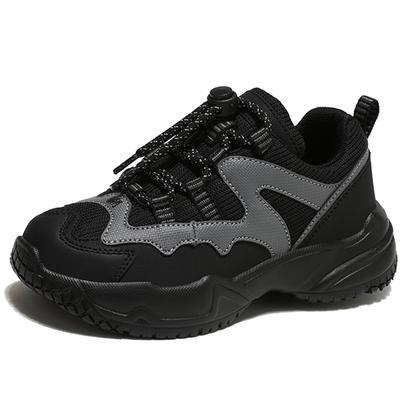 Sportschuhe für Jungen Mädchen Sportschuhe Modische Jungen Sportschuhe Schnürschuhe Dicksohlige Mädchen Sneaker
