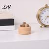 No Electricity Oil Diffuser Wooden Essential Diffuser Beech Wood Aromatherapy Slow Release Small Round for Home Offices Cars Yoga Rooms Safe Fireless