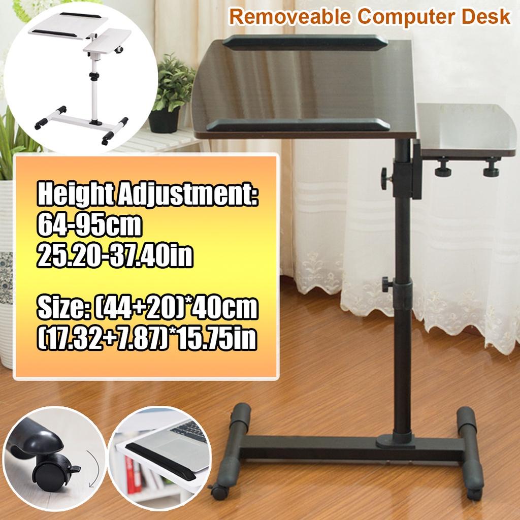 Can be Lifted Standing Desk Foldable Computer Table Adjustable Portable Laptop Rotate Laptop Bed Table