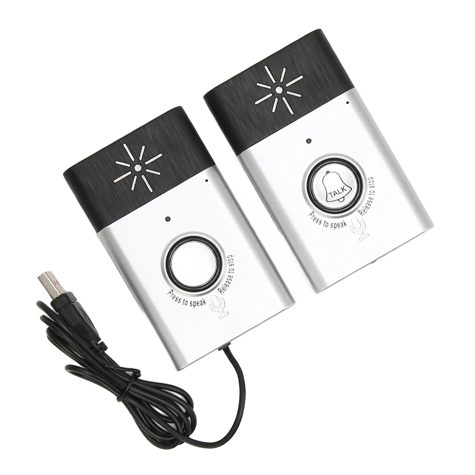 

Беспроводной дверной звонок 467 МГц с передачей на большие расстояния, двухсторонний домофон для безопасности дома