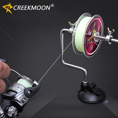 Enrouleur de ligne de pêche Portable, Machine à bobine, filature sous vide, système de bobine de Baitcasting, accessoires d'outils de pêche
