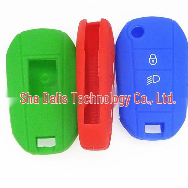 Silicone Cover Car Key Case for Ford 3-Button Remote - Protective, Multi-Color, Drop-Proof