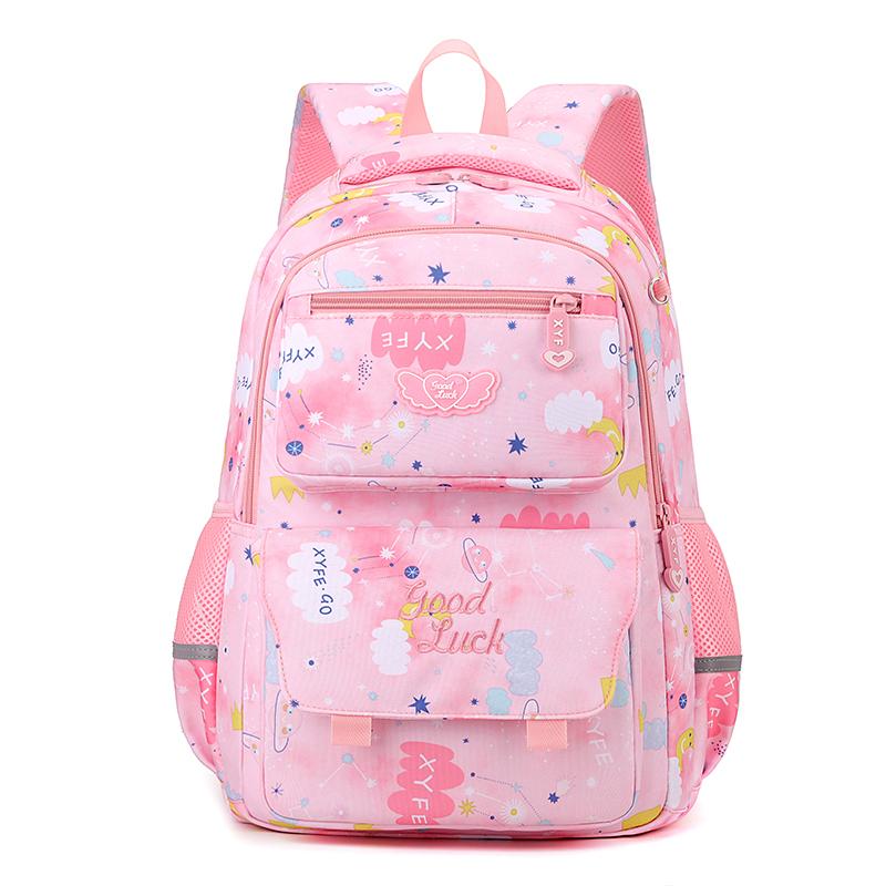 Campus Schoolbag Cartoon Student Backpack Large Capacity Lightweight College Backpack