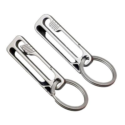 Metal Alloy Carabiner Keychains Clip Quick Releases Key Rings Small Carabiner Clip Waist Hanging Keychain Buckles