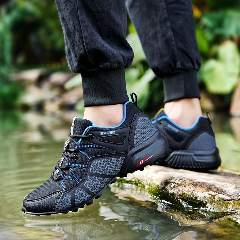 

Men Outdoor Lockless Bicycle Shoes Breathable Comfortable Non-slip Wear-resistant For Flat Bikes Hiking 39