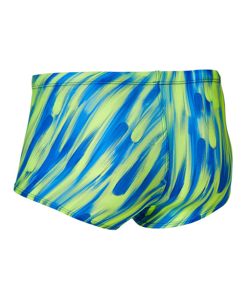 Laelliseupocheu [Osmr684 Mlt] Paint Short Square Regular Men'S Swimwear Multi