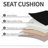 Driver Or Passenger Car Seat Cushion Comfortable Seat Cover For Cars Trucks SUV Van Full Back And Seat Cushion-Black