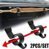 Umbrella Holder Multifunctional Trunk Hooks Hanger Holder Clip Boot Organizer Trunk Back Stand For Headrest Purse Automotive