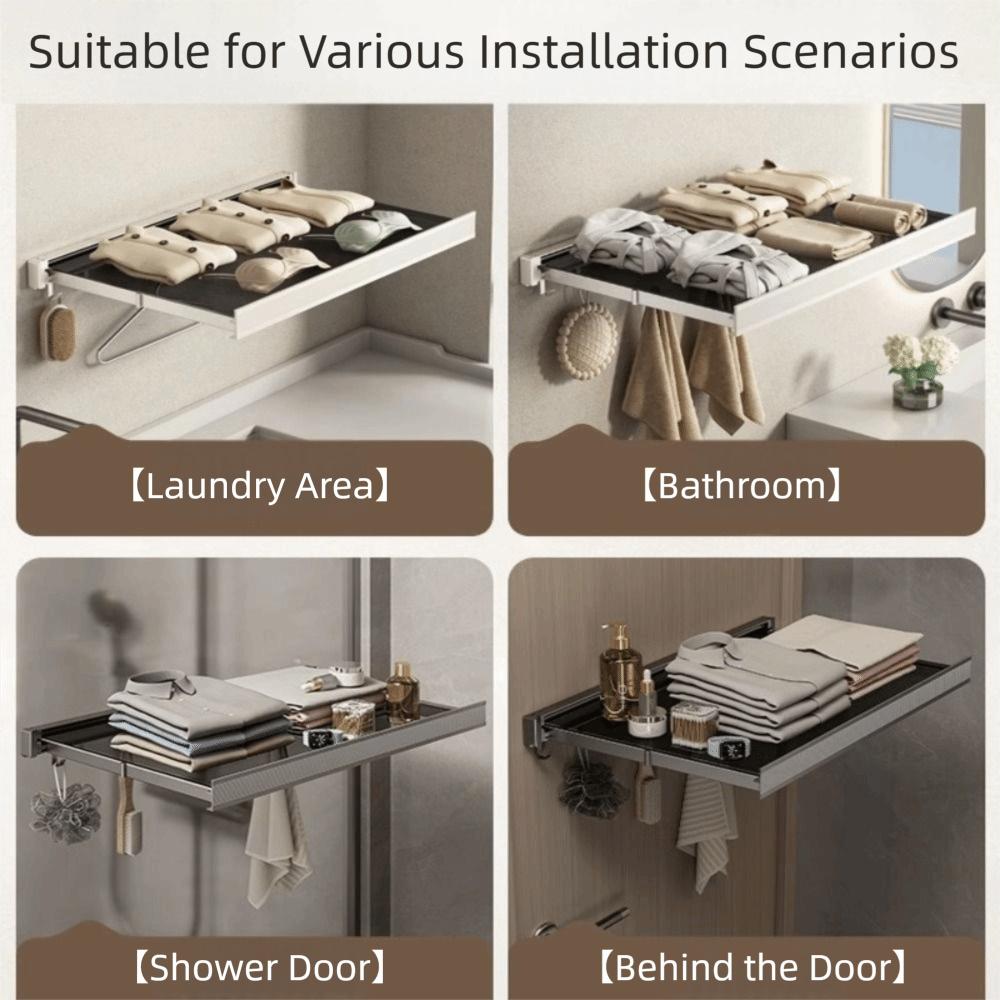 Trockengestell aus Aluminiumlegierung, lochfreies Trockennetz, hochwertiges Kleidergestell, Balkon