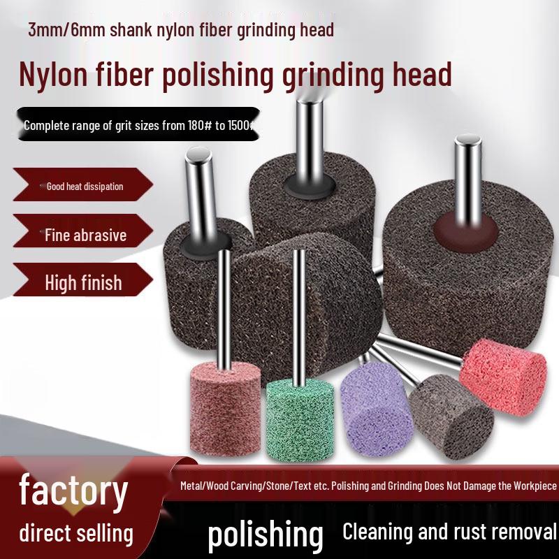 Jun Ding Ying Shank Abrasive Flap Wheel Set