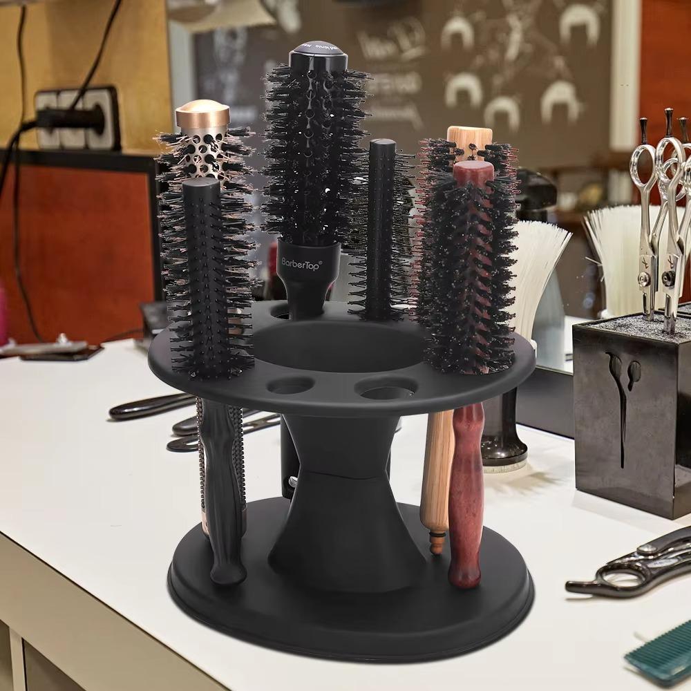 Holes Combs Organizer Rack Hairdressing Tool Comb Storage Stand Durable Hair Styling Holder