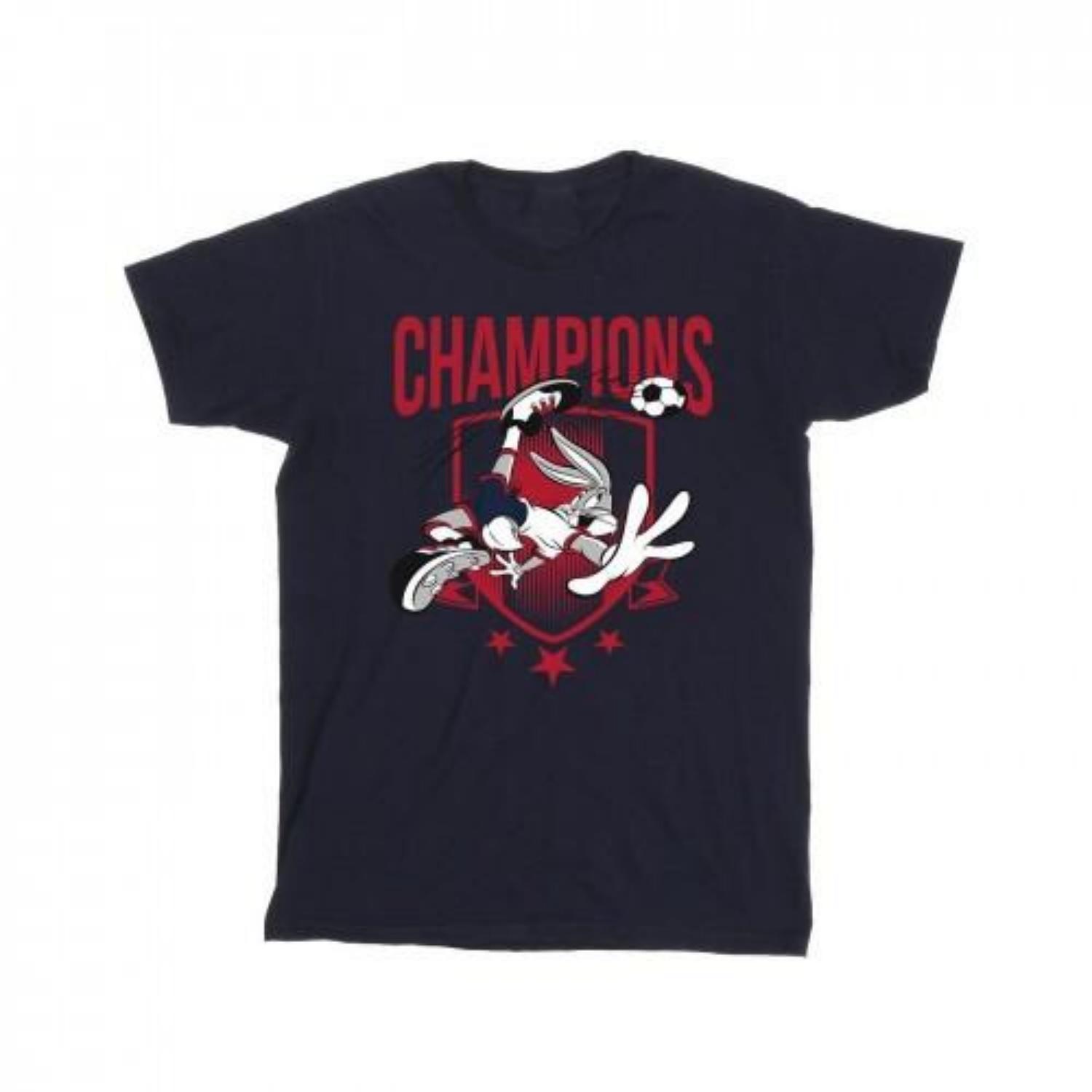 Looney Tunes Mens Bugs Bunny Champions T-Shirt S