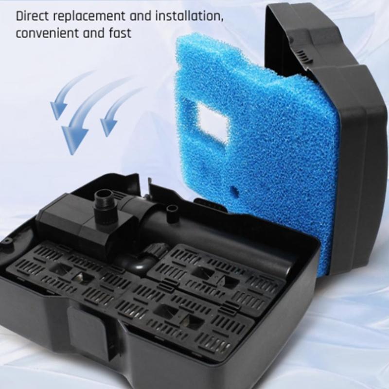 652F 3Pcs Additional Pond Fan Sponges 660GPH Captures Dirt Extends Fan Existence China Mainland