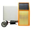 air filter +cabin air condition filter + fuel + Oil filter for 2011-2016 MG3 30005099 30005704 LPW100180 96335719
