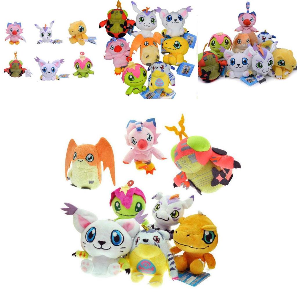 Adorable Anime Digimon Adventure Plush Toys For Kids Featuring Soft And Comfortable Dolls