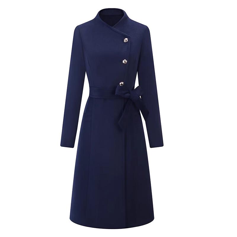 Taluoman Women s Mid-length Padded Wool Coat M