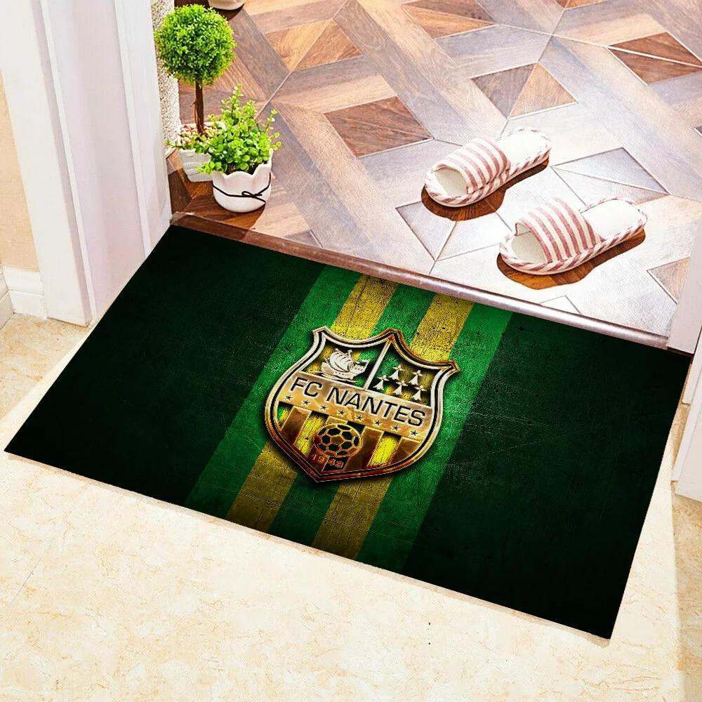 

Non-slip Mat Home Foot Mat Doormat Entrance Door FC Nantes Area Rug Kitchen Carpet for Girls Long Hall Carpet Modern Home Decor 50x80cm