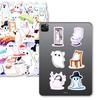 50 Cute Cartoon Little Ghost Stickers Kids Reward Stickers White Ghost Stickers