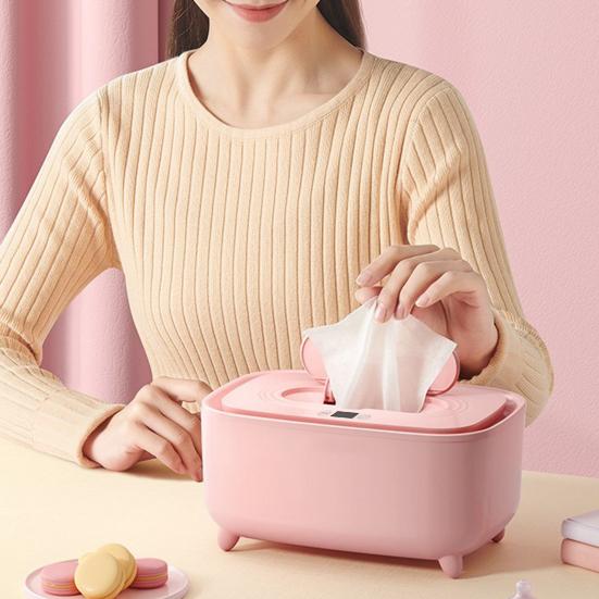 Yousheng Portable Baby Wipe Warmer USB Powered 16 Adjustable Heating Modes Large Capacity Home Travel Fast Heating Diaper Wet Wipe Dispenser Heater