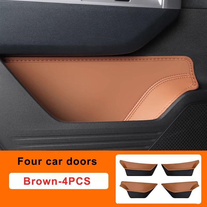 Per JETOUR X70 PLUS 2026 2026 Copertura Scatola Portaoggetti per Slot Portiera Auto Tappetino Protettivo per Vano Portaoggetti in Pelle Accessori Interni a Barile