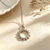 Elegant Cat Pendant Necklace: Fresh Design with Micro-Set Zircons for Women - Light Luxury & High-End Feel; Perfect Clavicle Chain Accessory.