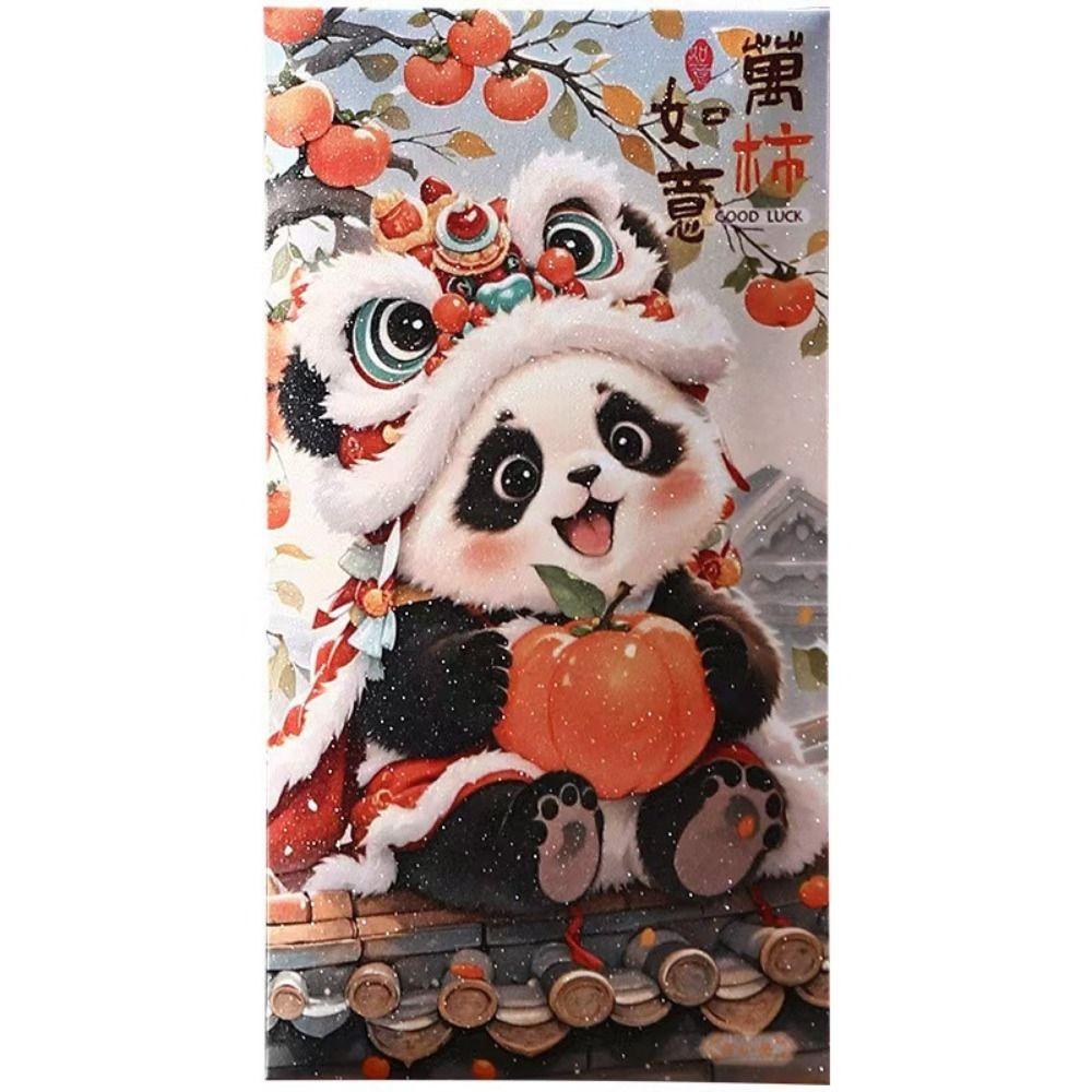 6pcs Traditional New Year Red Envelopes Chinese Style Good Lucky Red Packets  Graduation