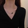 Love Coarse Necklace Women's Summer Versatile Girl Accessories Hip Hop Spice Girls Premium Chains Niche Sweater Chains Autumn and Winter Collection