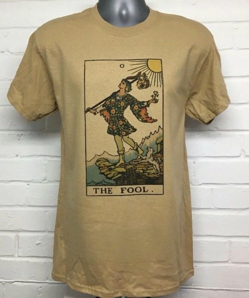 The Fool Tarot Card T-shirt Unisex T-Shirt XXXXL