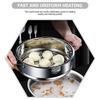 Kitchen Food Steamer Stainless Steel Steaming Rack for Home 3Pcs