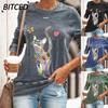 Women's Fashion Casual Long Sleeve O-Neck Blouses & Shirts