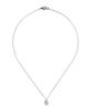 Jbans Classic Antique Cut Cube Pendant 04 Chain Necklace (C2601-An1004_Sv)