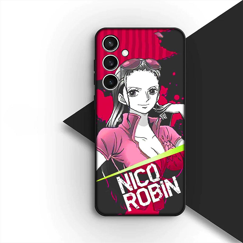 

Cover for Huawei P30 P20 Mate 20 Lite Pro Y7 Y6P Y7A 2019 Nova 5T 3I Casing Phone Case Roronoa Zoro One Luffy Pieces Nico Robin Huawei P30 Pro