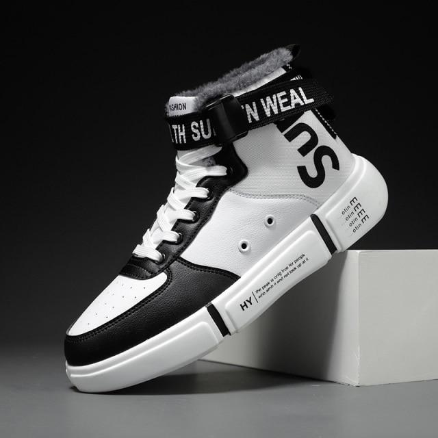 Noua tendință, pantofi casual pentru bărbați, pantofi de iarnă pentru bărbați, din bumbac, cu pluș, călduți, pantofi casual pentru bărbați, pantofi vulcanizați, la modă.