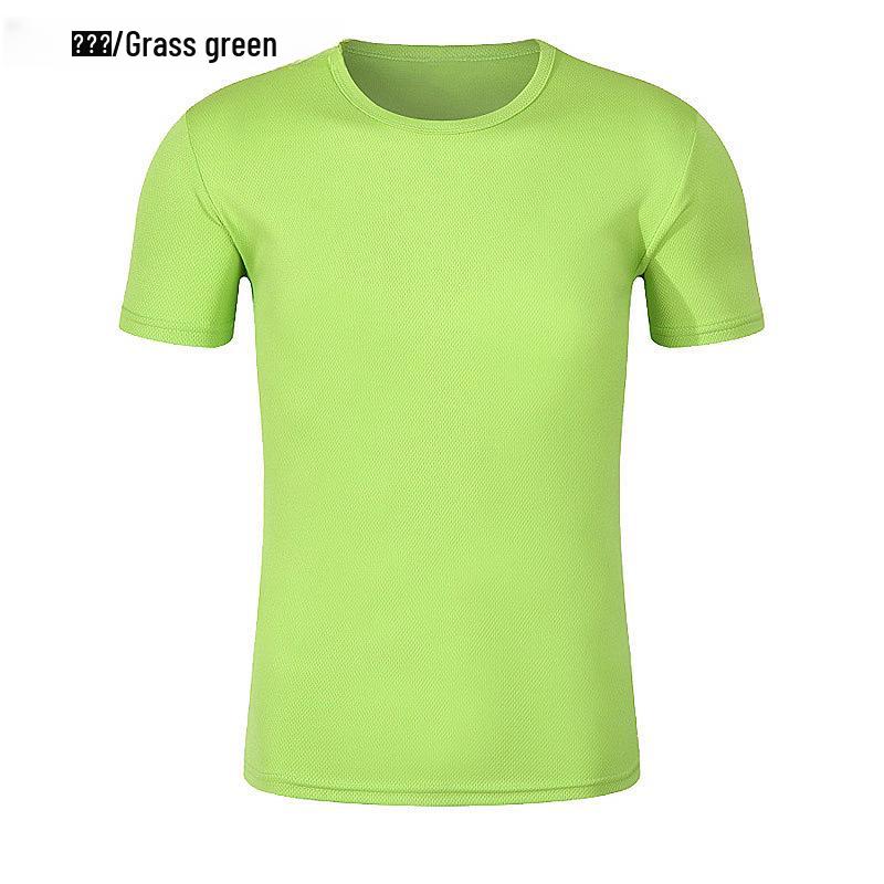 Custom Quick-Dry Round-Neck T-Shirts: Short-Sleeve Class Uniforms, Election Shirts, Summer Workwear, Cultural Shirts with Printed Logos